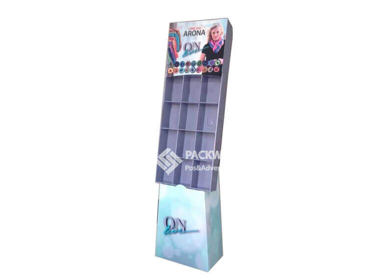 Arona Scarf Grid Cell Corrugated Pop Display Manufacturers