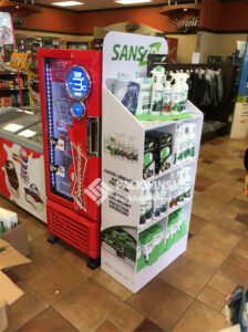 Canadian Car Wash Kit Custom Cardboard Floor Displays