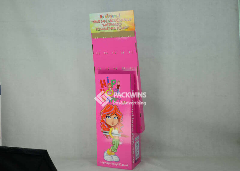 Child Safe Stick On Nails Hangsell Retail Display Risers