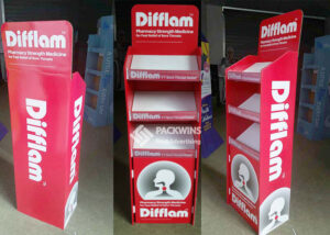 Difflam Relieve Sore Throats And Mouth Pain Cardboard Shop Display Stands