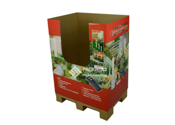 Electronic-Candles-Dumpbin-Pallet-Cardboard-Pop-Displays-4