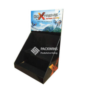 Goxtreme Action Camera Shelf Design Cardboard Tabletop Display