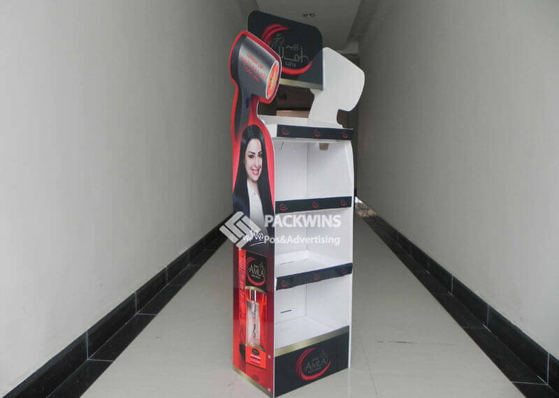 Hair-Dryer-Shaped-Point-Of-Purchase-Display-For-Shampoo-2
