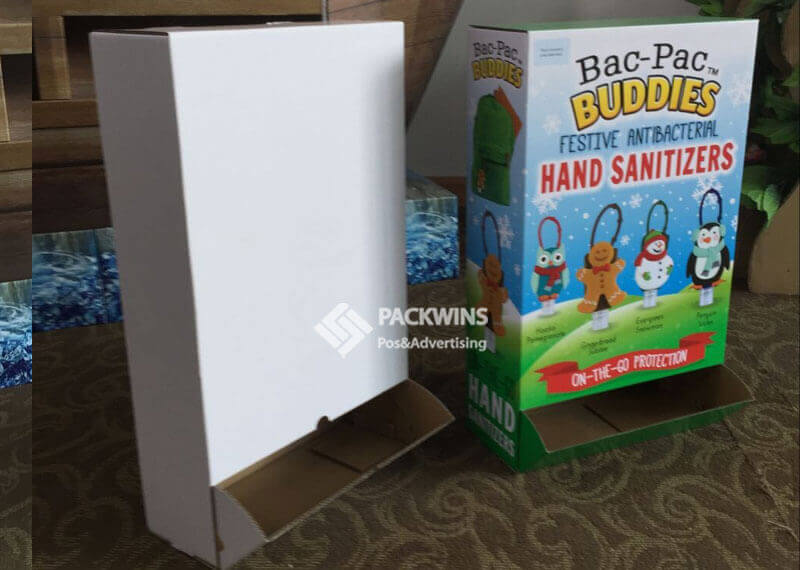 Hand Sanitizers Point Of Sale Cardboard Walmart Sidekick Display