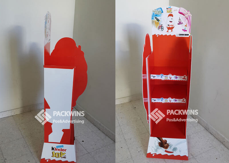 Kinder Chocalate Promo Retail Cardboard Pop Up Display