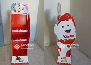 Kinder Chocalate Promo Retail Cardboard Pop Up Display