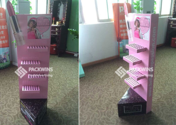 Lipstick-Shaped-Advertising-Baord-Cosmetic-Display-Stand-4