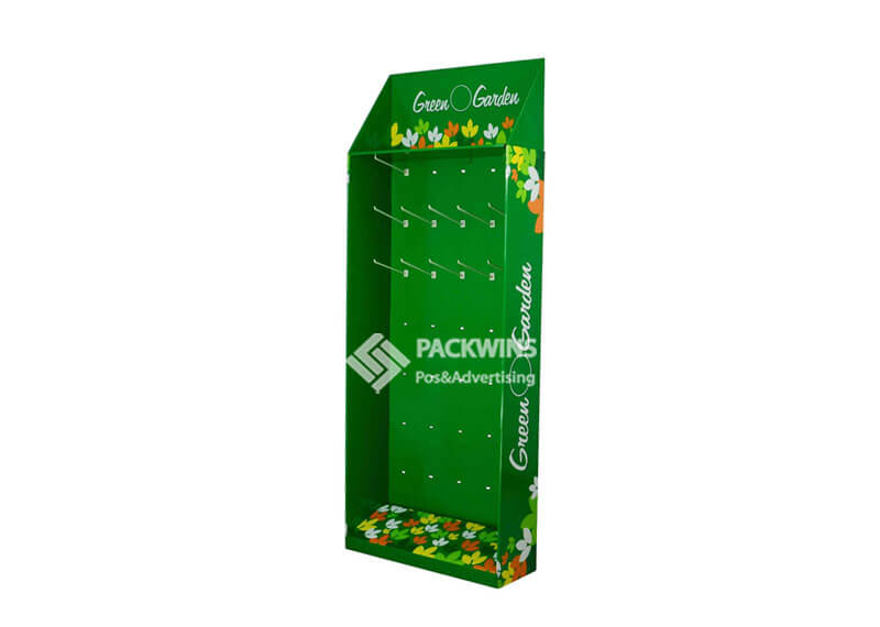 Retail Point of Sale Cardboard Display Stand for Garen Seeds