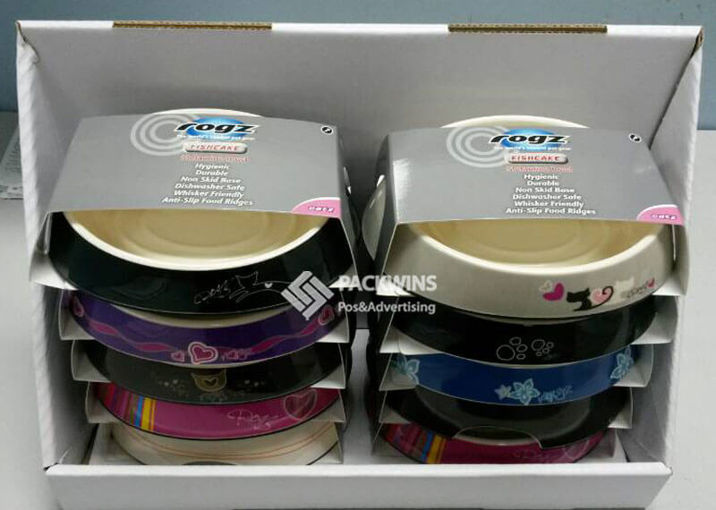 Rogz Pet Bowls Point Of Purchase Display Manufacturers