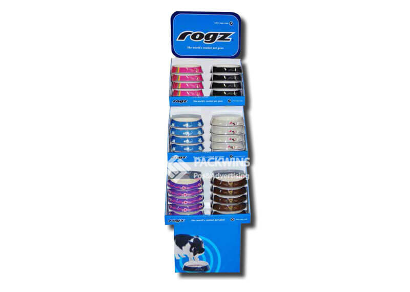 Rogz Pet Bowls Point Of Purchase Display Manufacturers