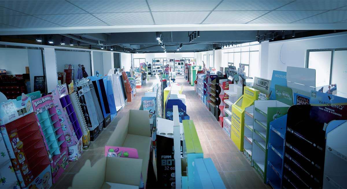 An image split-screen showing graphic design on one side and a 3D structural model on the other