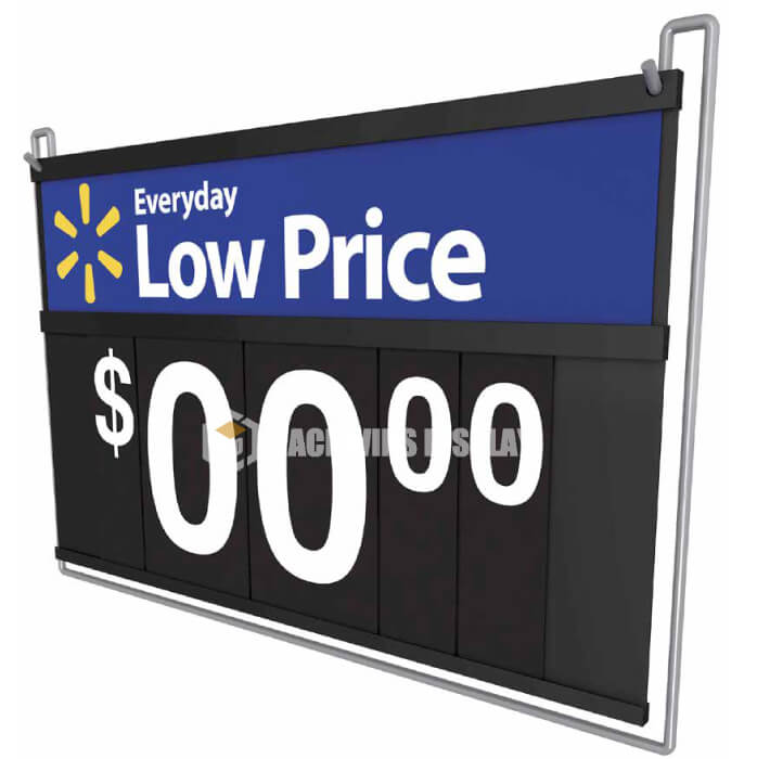 Rule 3 – Clear Price Impression Walmart PDQ Displays