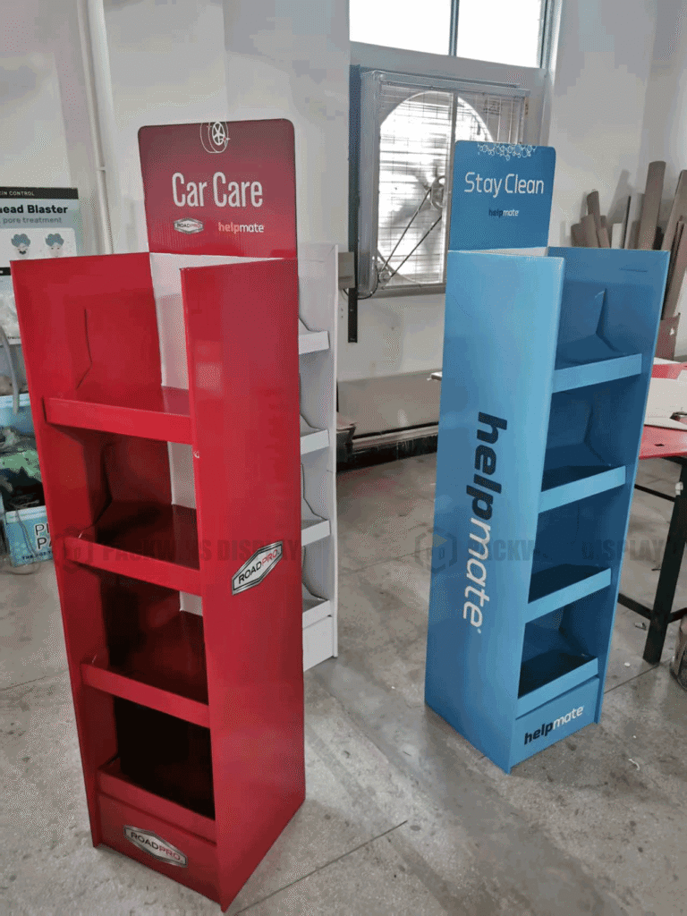 set up a Corrugate FSDU Retail Display in just 3 seconds
