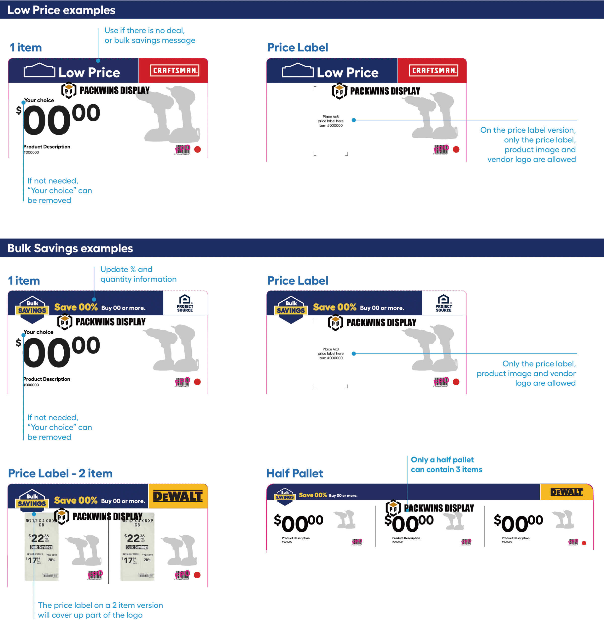 Lowe's Deals Header A header with a bright yellow background and the 'Lowe's Deals' logo.