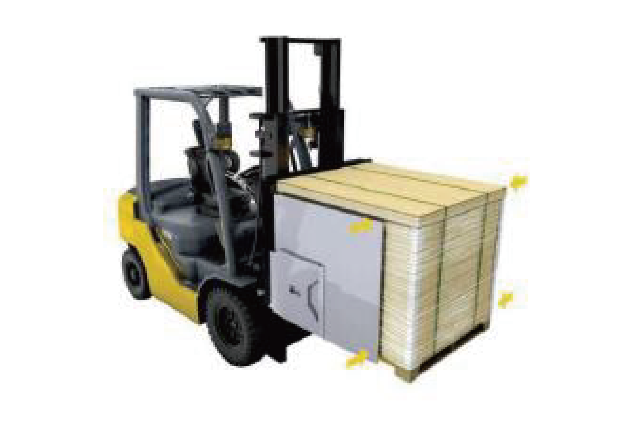 ISTA 6-Samsclub Package Types A An illustration showing a palletized display (Type A)