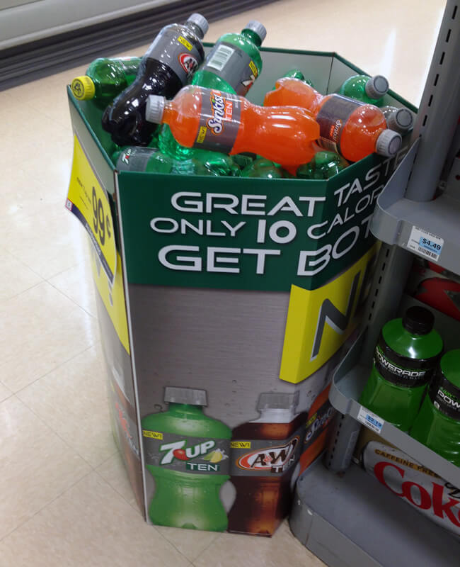 cardboard dumpbin display for mini liquor bottles