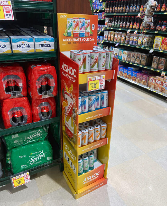 best cardboard liquor store display ideas