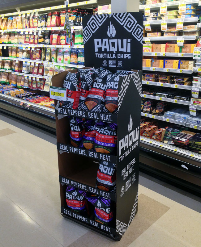 Paqui Tortilla Chips Floor Display Paqui Tortilla Chips Floor Display