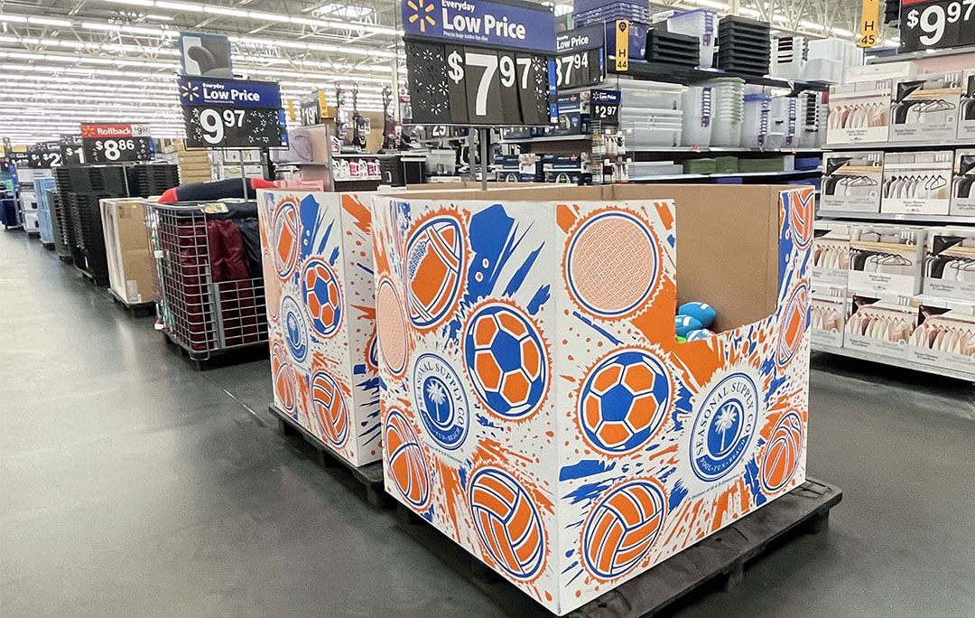 structural design for cardboard display