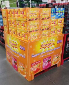 Emergen-C Support Your Immune System Sam's Pallet Display