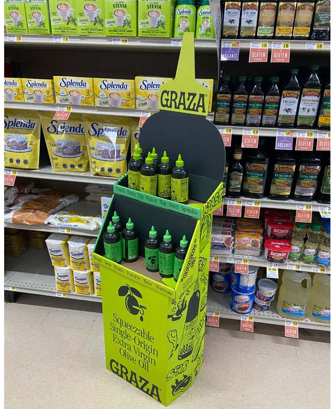 retail placement endcap display