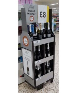 Tesco Wine Winner Quarter Pallet Floor Display