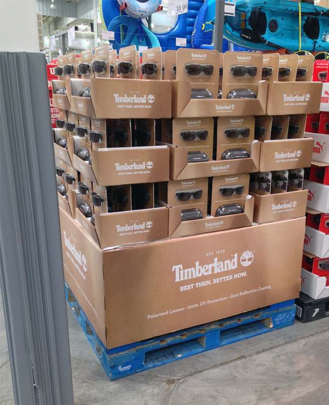 engineered full pallet displays lower freight and production cost