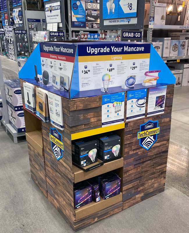 approved retail display manufacturing