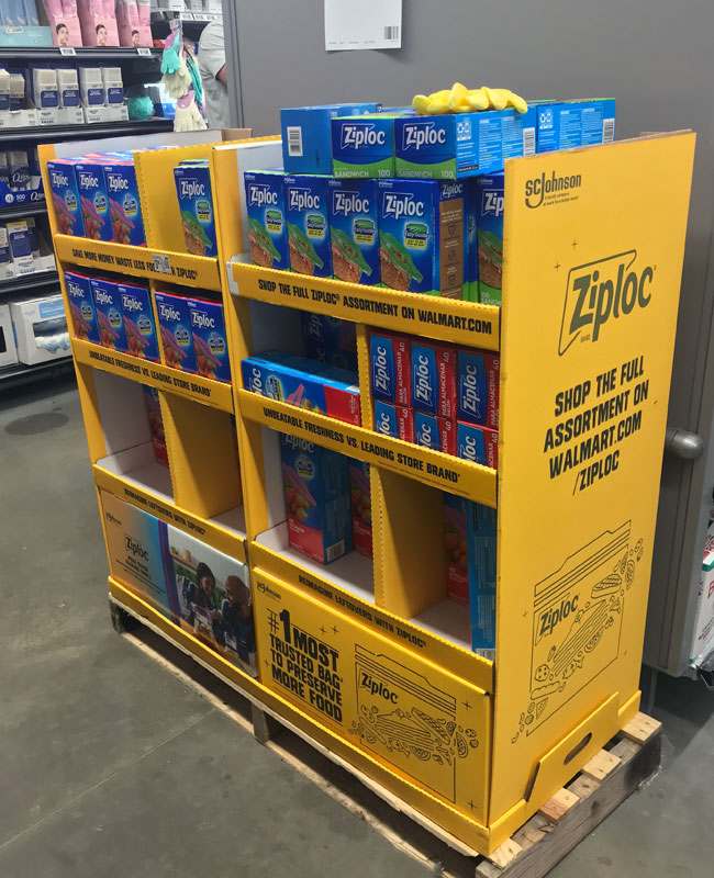 Walmart retail display design