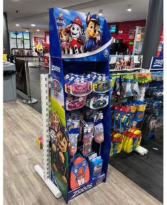 Zoggs Paw Patrol Galsses Toys Floor Display